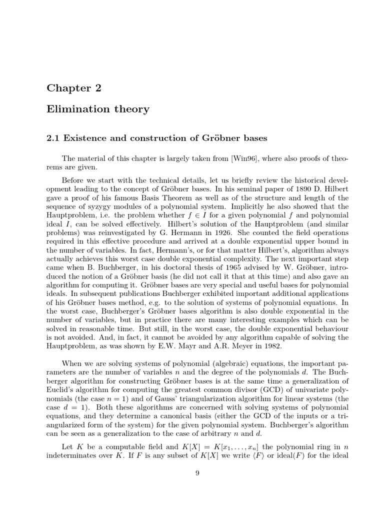 Gröbner Bases and Polynomial Reduction | PDF | Ring (Mathematics ...