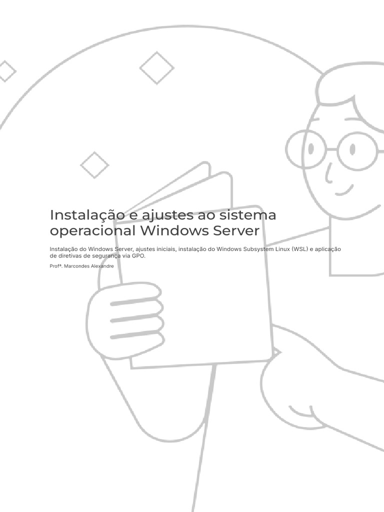 Instalação do Windows Server 2019 e WSL | PDF | Sistema operacional ...