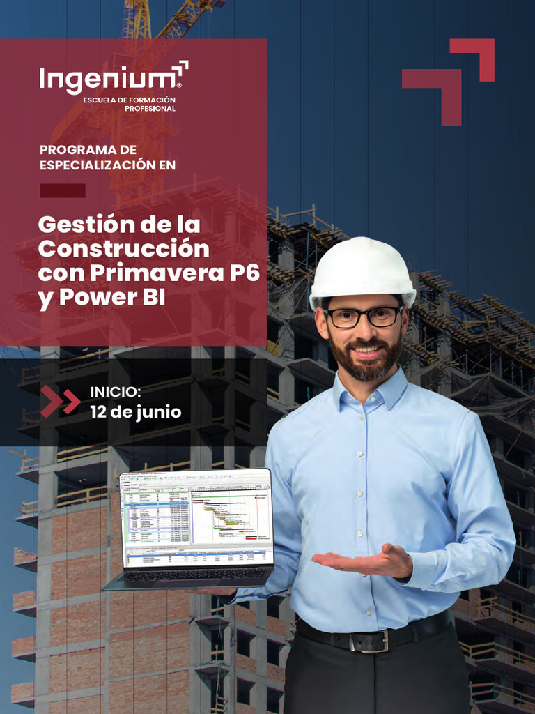 Gestión de La Construcción Con Primavera P6 y Power BI | PDF | Gestión ...