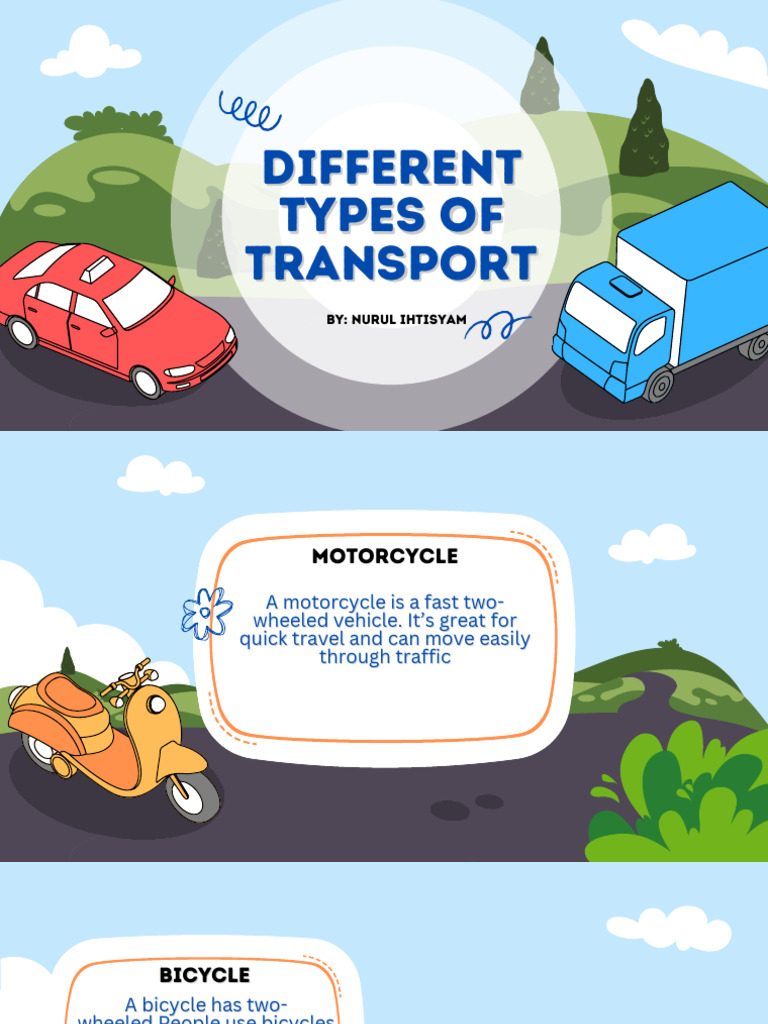 Types of Transport Explained | PDF