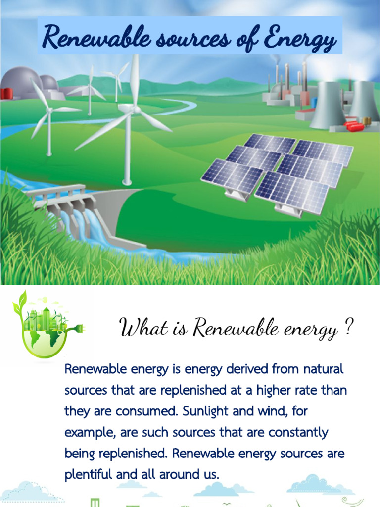 Overview of Renewable Energy Sources | PDF
