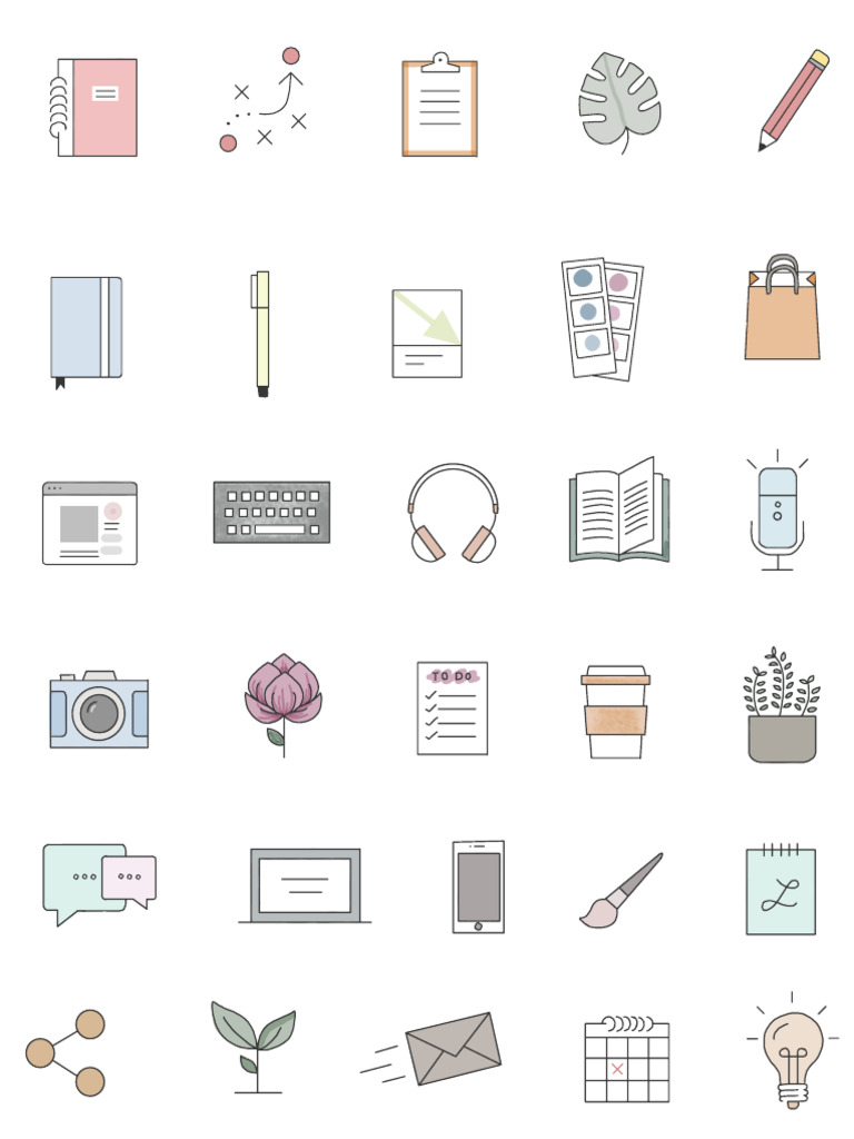 Icon Stickers | PDF
