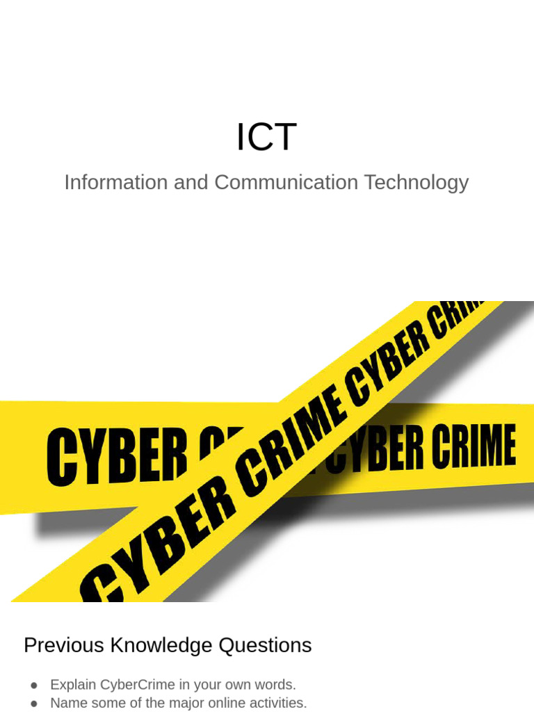 Cybercrime and Laws - Week 3 | PDF | Cybercrime | Computer Security