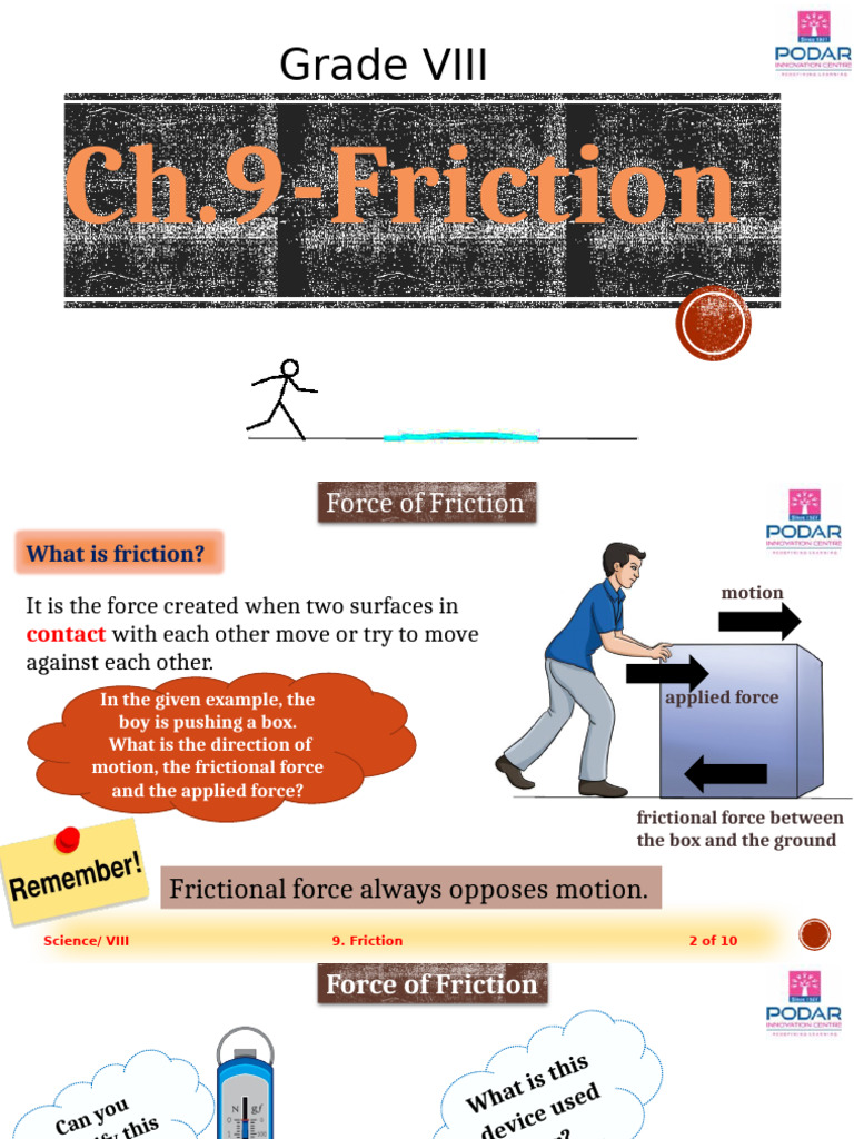 Understanding Friction Forces | PDF | Friction | Force
