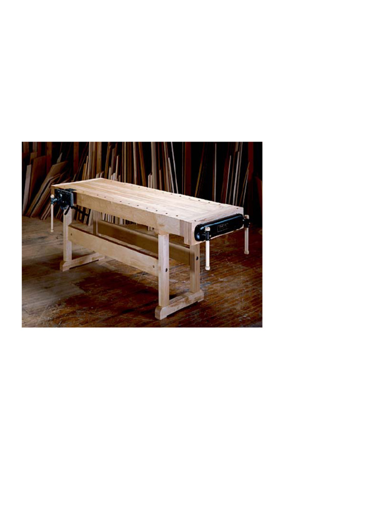 Build Your Hard Maple Workbench | PDF | Screw | Woodworking