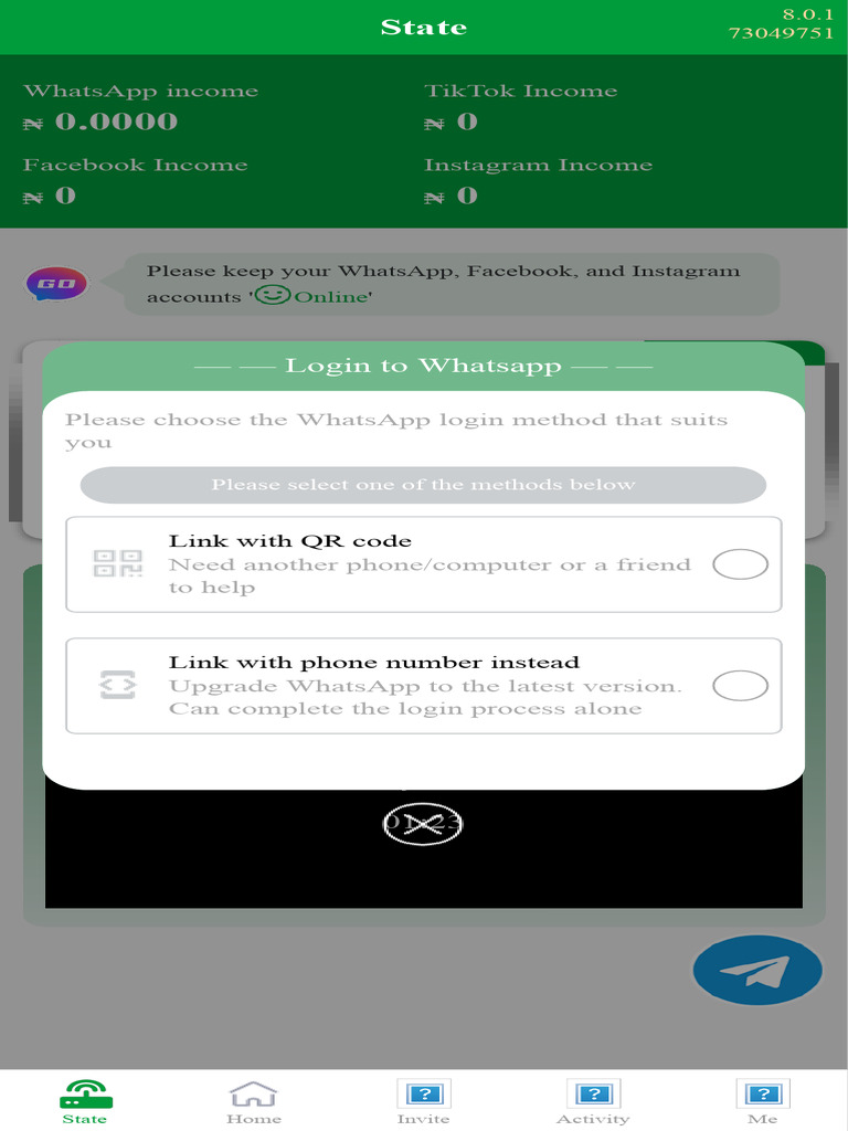 WhatsApp Login Tutorial Guide | PDF