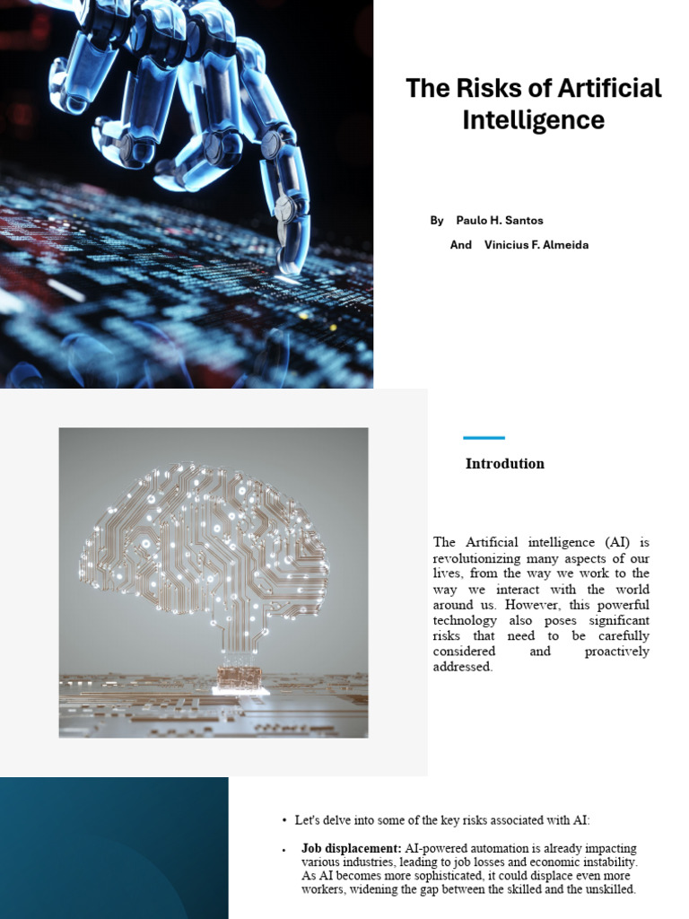 Key Risks of Artificial Intelligence | PDF | Artificial Intelligence ...