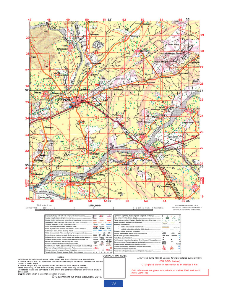 Topographic Map Analysis and Features | PDF | Physical Geography ...