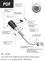 その他 s.s Kawasaki Z900 LV-10 Slip-On Parts List | PDF