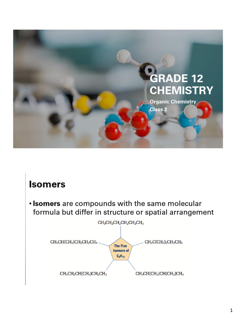Isomers and Naming in Organic Chemistry | PDF | Benzene | Alkene