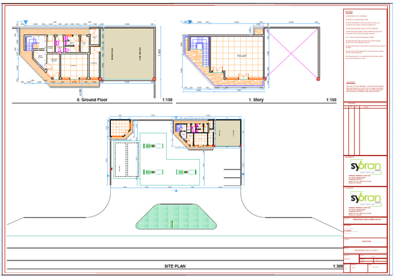 Proposed Site Layout Plan Details | PDF | Plumbing | Building Technology