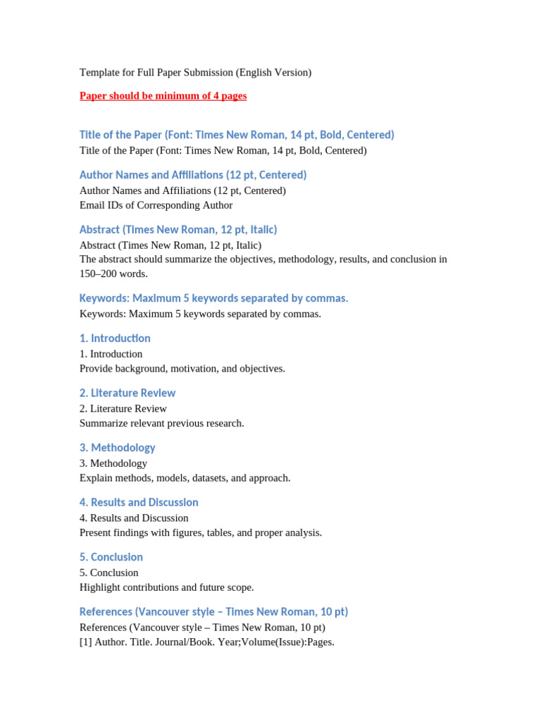 Conference Paper Template English | PDF