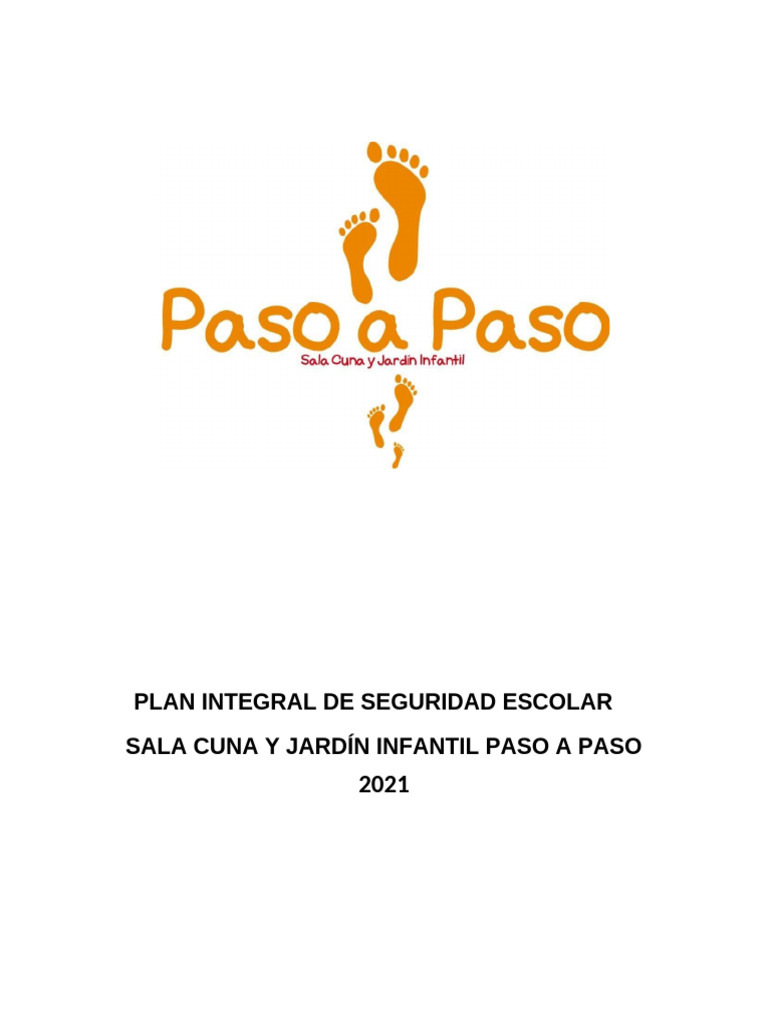 Plan Integral de Seguridad Escolar (Pise) | PDF | Educación de la ...