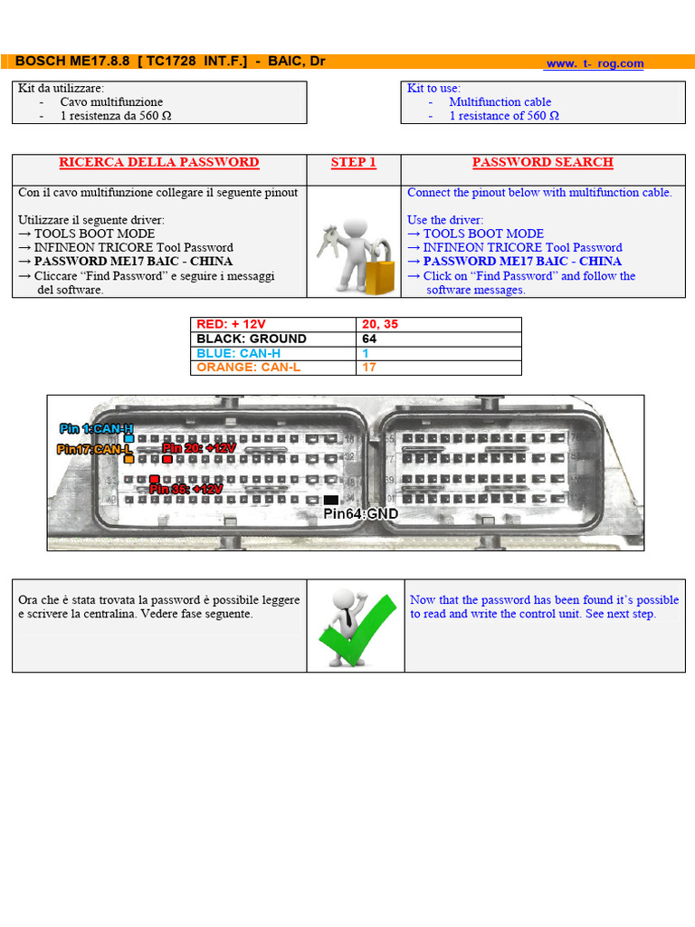 Tricore Baic Me17.8.8 1728 Intflash | PDF