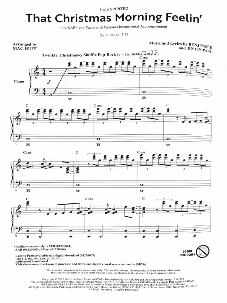 That Christmas Morning Feelin Pdf