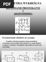 Izometria I Dimetria Ukosna Krok Po Kroku | PDF