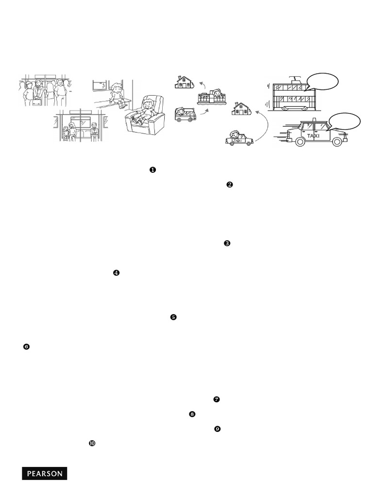 Primary 5 Transport Worksheet 5B | PDF | Land Transport | Public Transport
