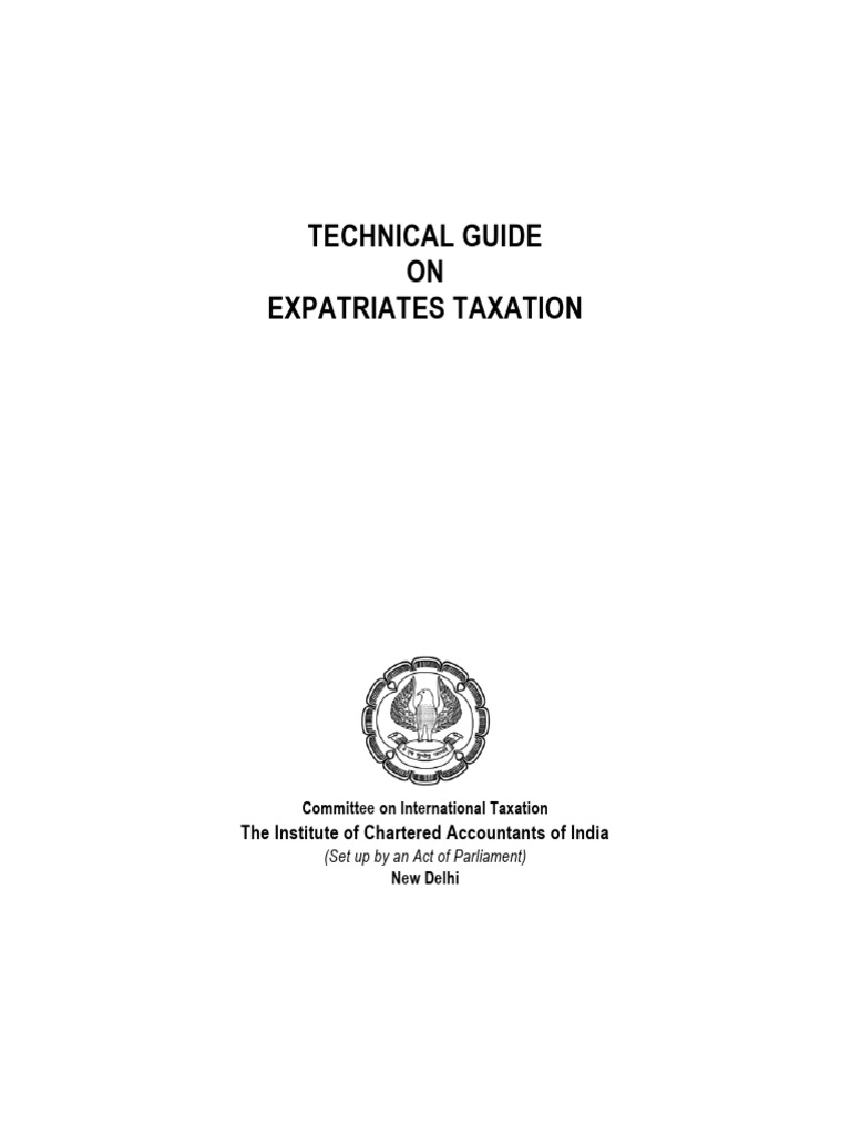 Expatriates Taxation Technical Guide | PDF | Social Security (United ...