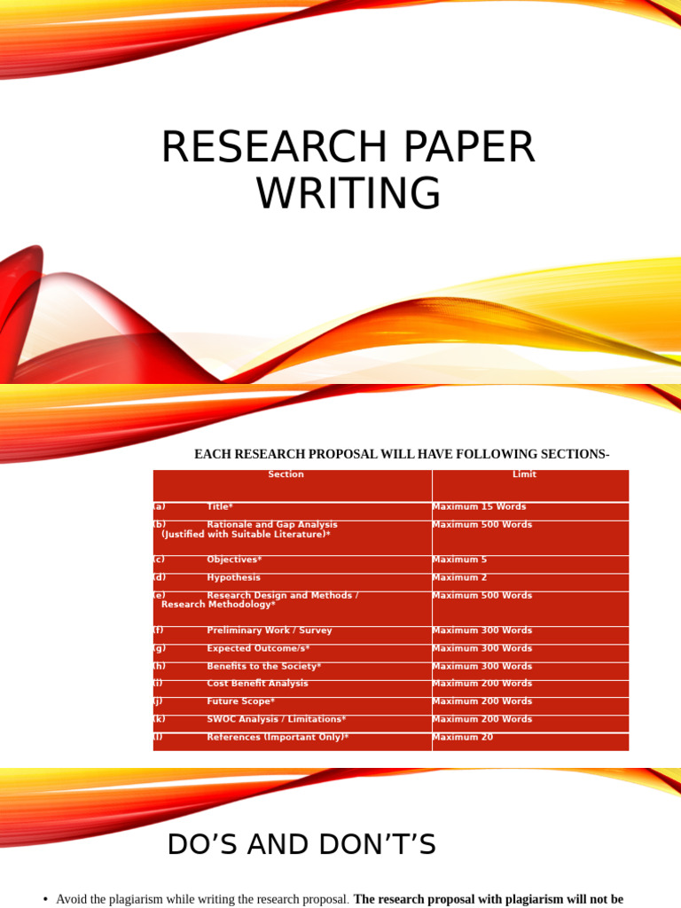 Research Paper Writing | PDF | Methodology | Evaluation