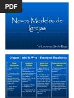 Novos Modelos de Igreja - Lourenço Stelio Rega