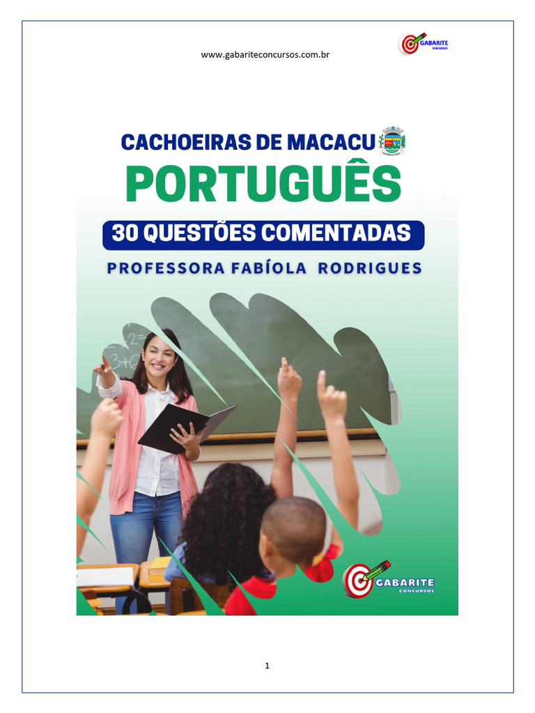 Questões de Língua Portuguesa para Concursos | PDF | Pronome | Palavra