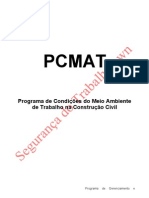 PCMAT Programa de Segurança no Trabalho