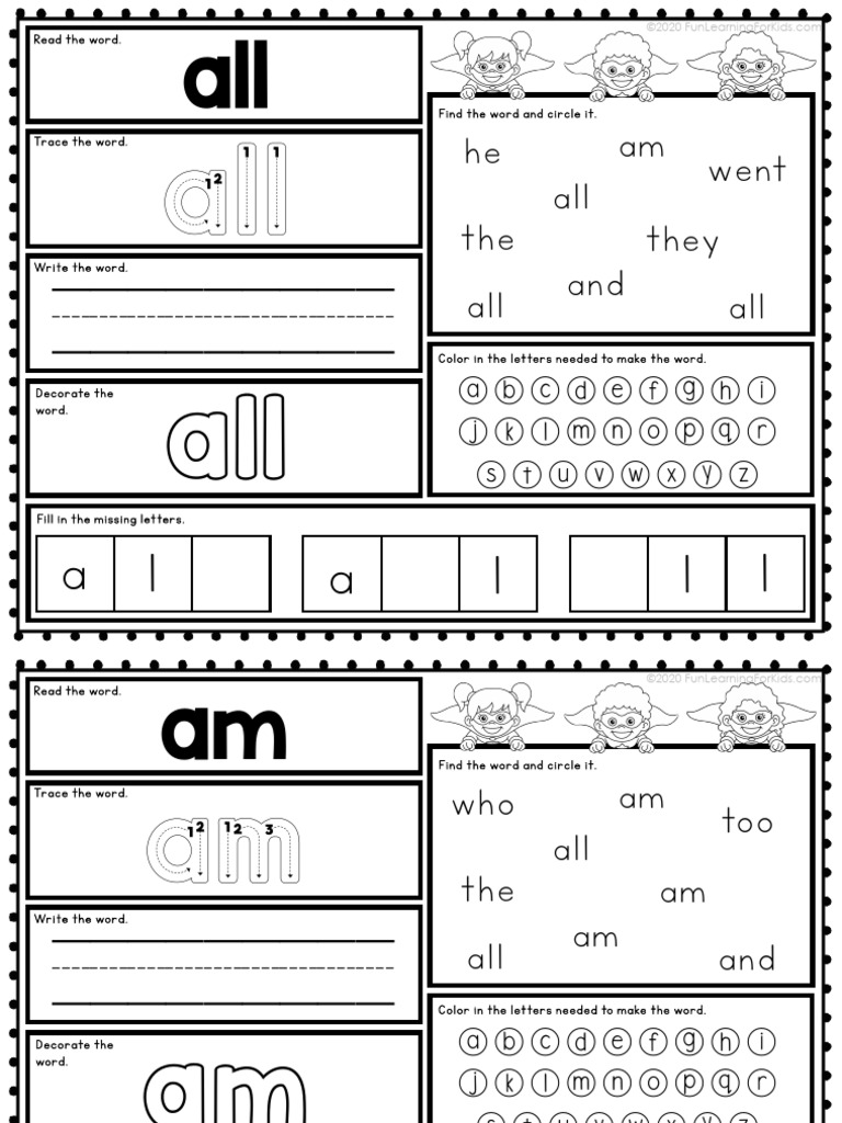 Fill in the Missing Letters Activity | PDF