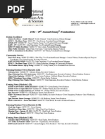 Download 2012 - 49th Annual Emmy Nominations -- Northwest Chapter by KING 5 News SN90884677 doc pdf