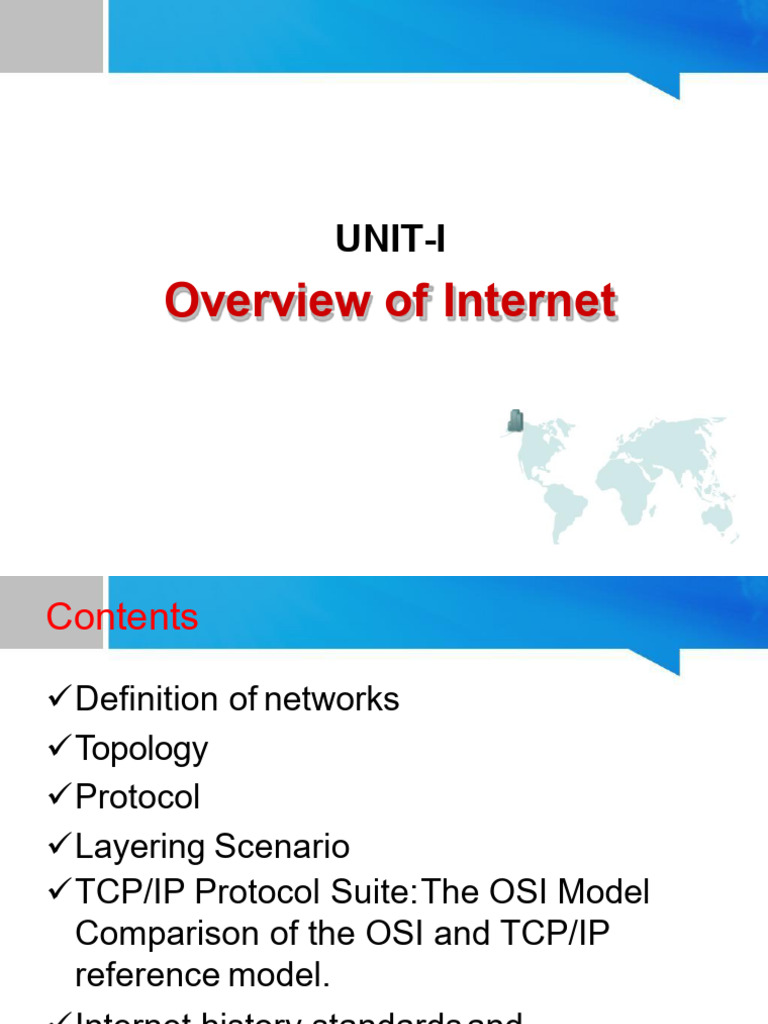 Internet and Data Communication Overview | PDF | Network Topology ...