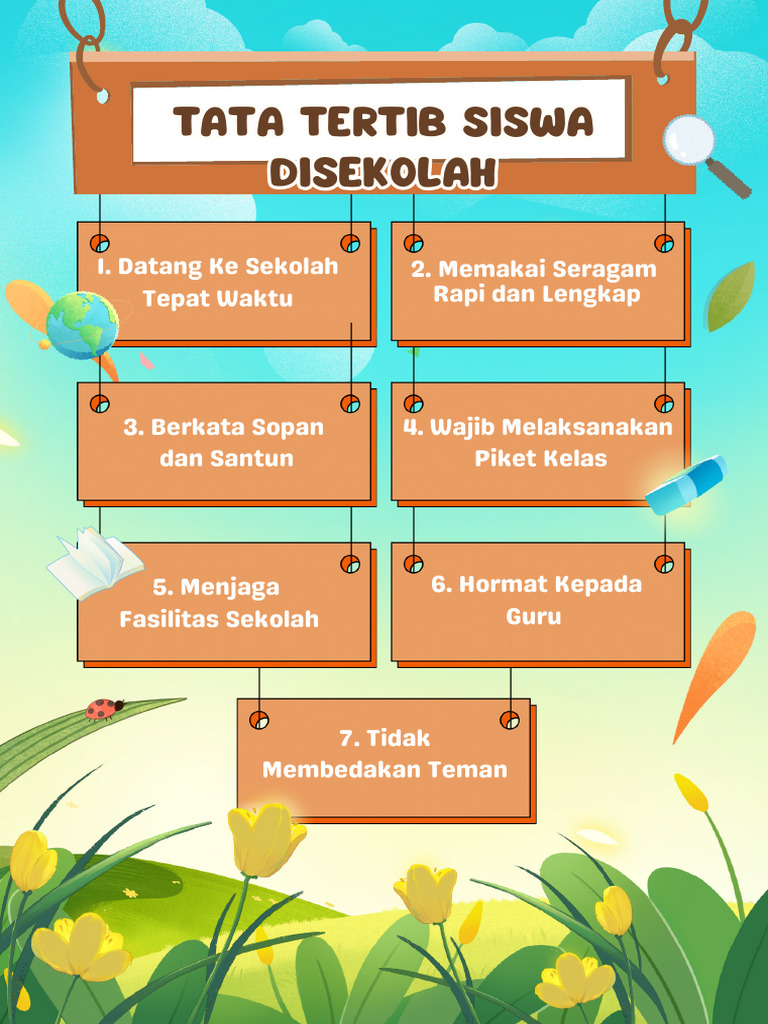 Tata Tertib Siswa di Sekolah | PDF