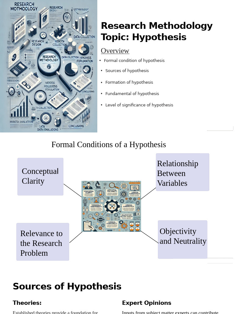 Research Methodology Topic Hypothesis | PDF | Hypothesis | Null Hypothesis