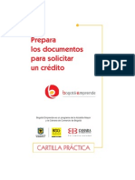 3367 Prepara Los Documentos para Solicitar Un Credito