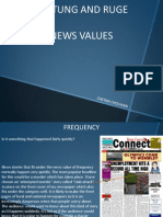 Galtung and Ruge News Values