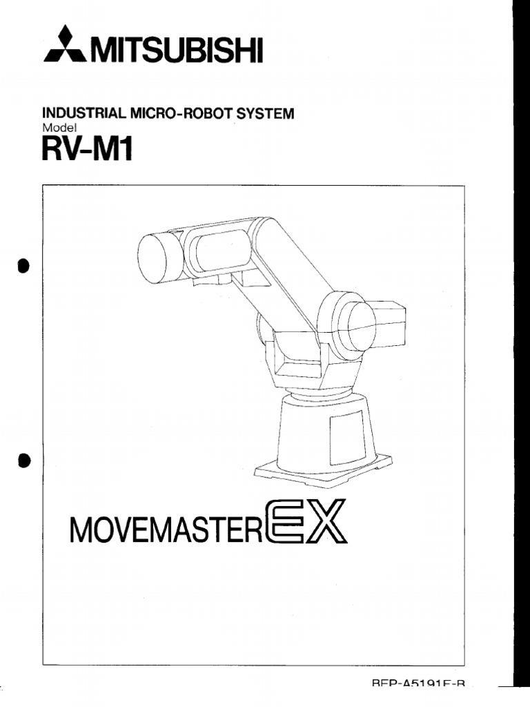 Mitsubishi RV-M1 Robot Manual | PDF | Electrical Connector | Robot
