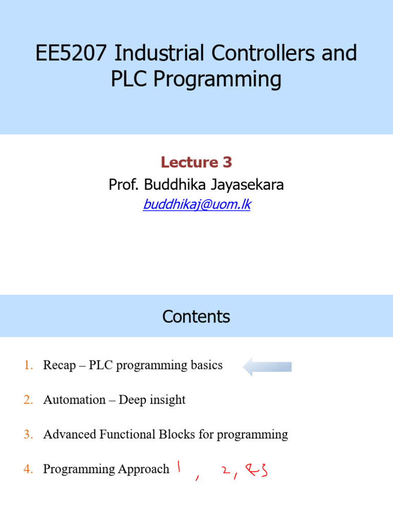 PLC Programming and Automation Insights | PDF | Programmable Logic ...