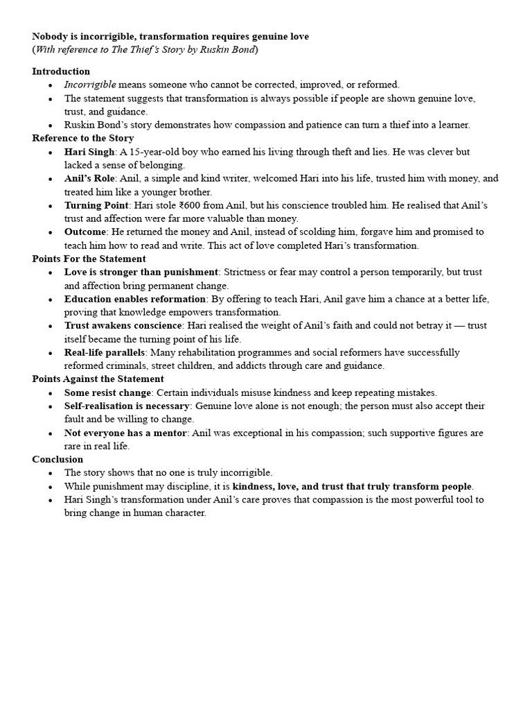 Hari Stole 600 From Anil, But His Conscience Troubled Him. He Realised ...