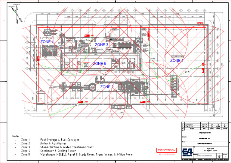 EA0748-STG-FF-DPP-0001 - Rev. B Plot Plan Fire Hydrant Layout | PDF