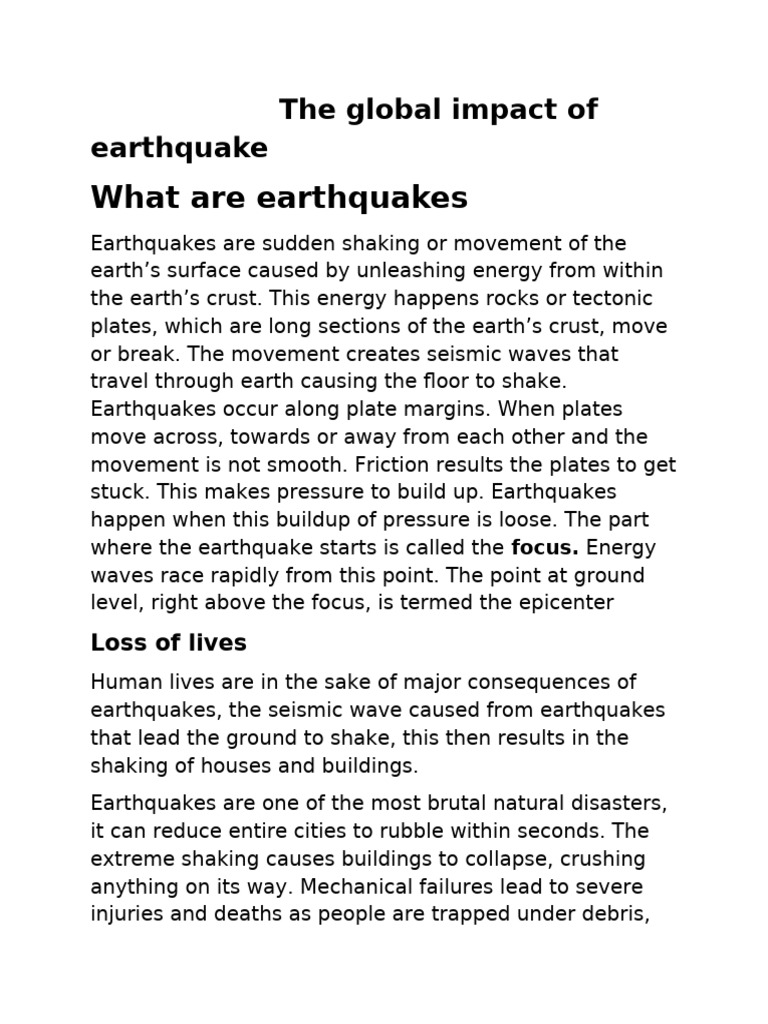 Earthquake Awareness and Safety Measures | PDF | Earthquakes | Seismology