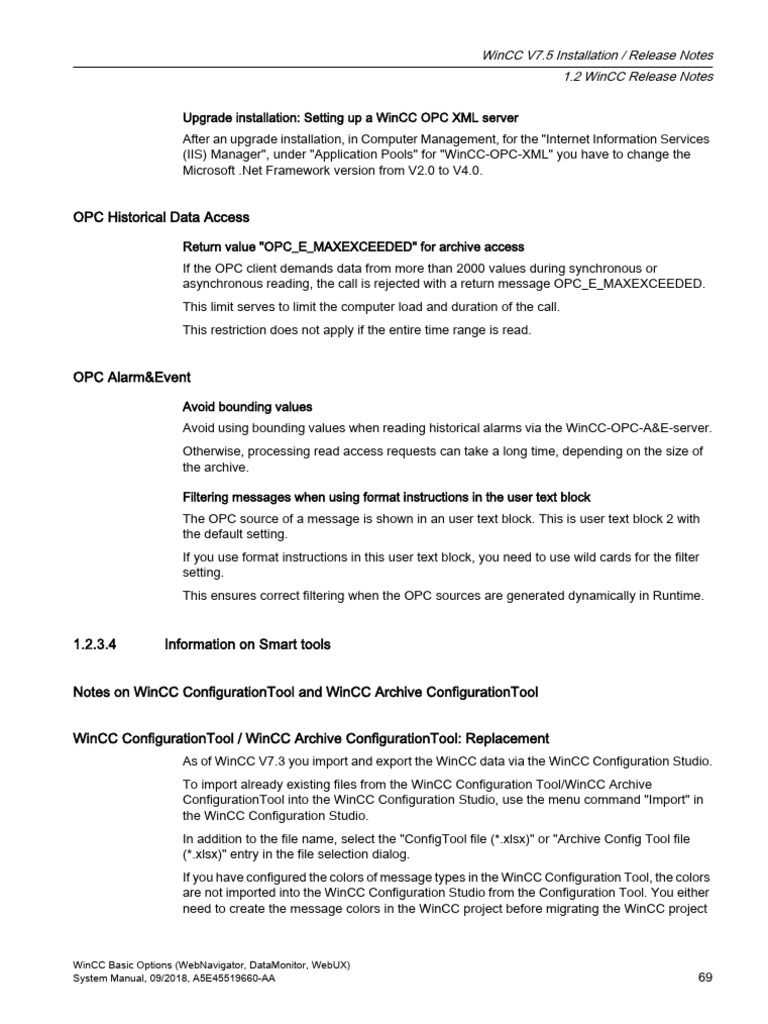 WinCC OPC XML Server Upgrade Guide | PDF | Internet Information ...