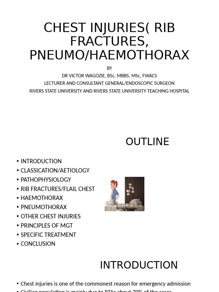 Chest Injuries: Transection vs Laceration | PDF | Thorax | Lung