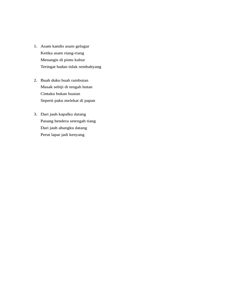Puisi | PDF