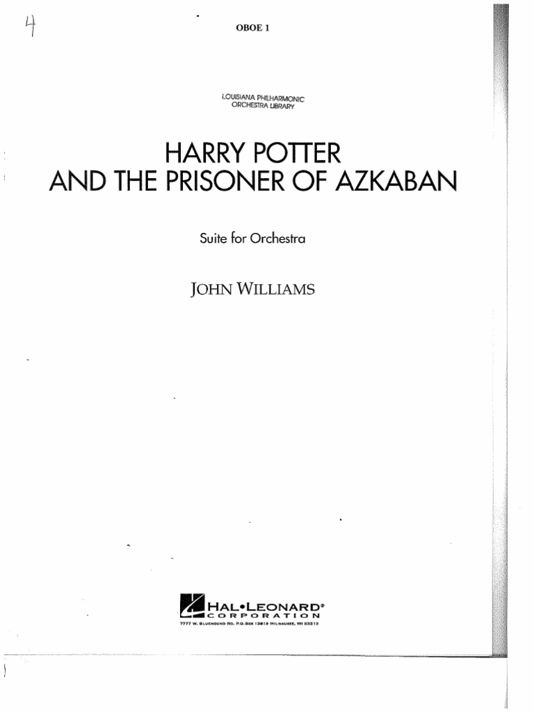 Azkaban Oboe 1 | PDF