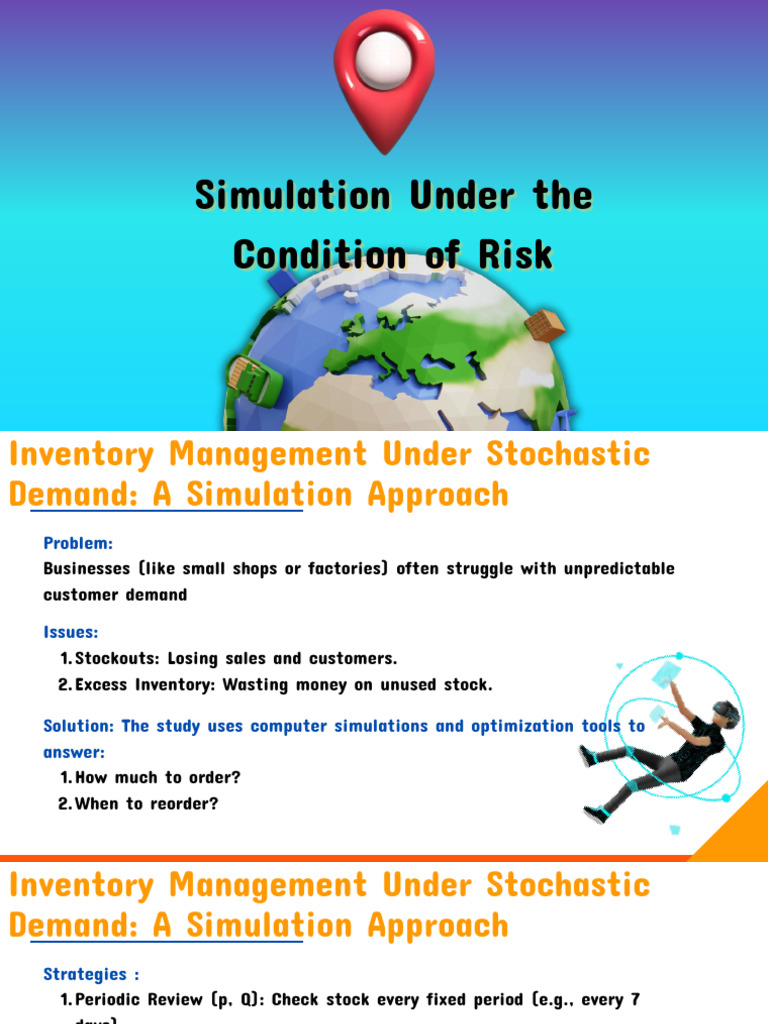 Inventory Management (EOQ) - Simulation Under Risk | PDF