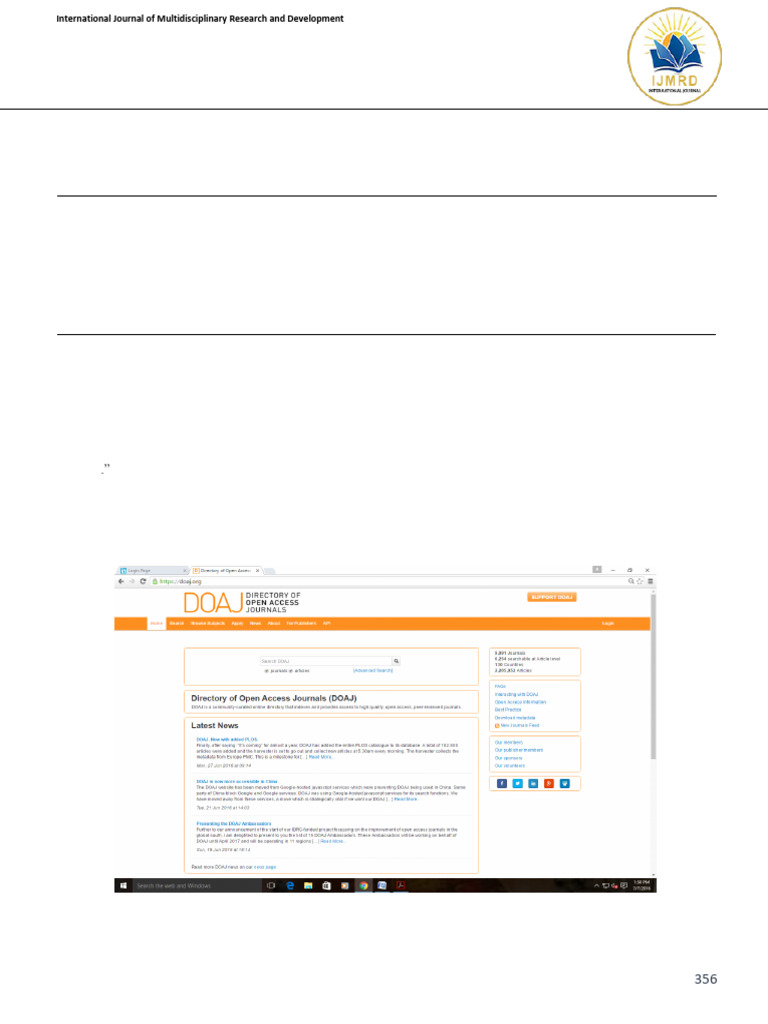 Open Access Journals for Academics | PDF | Open Access | Academic Journal