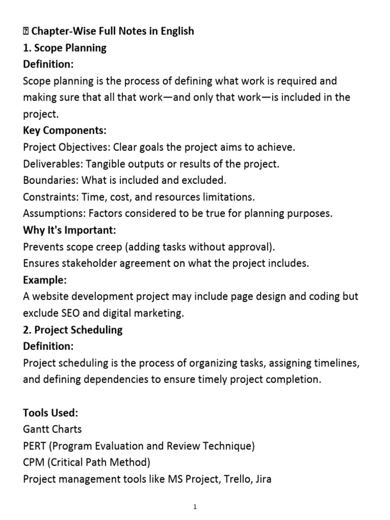 Project Management Essentials Guide | PDF | Business