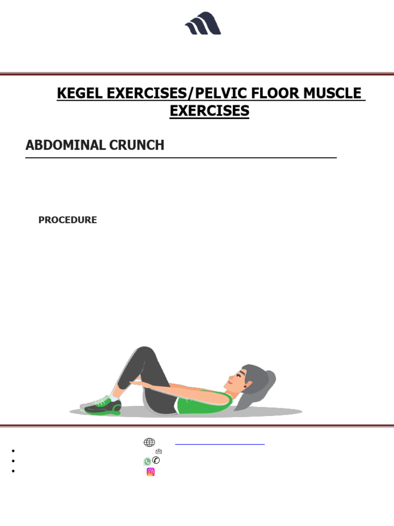 Kegel and Core Strengthening Exercises | PDF | Abdomen | Pelvis