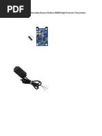 XY-MD02 Modbus RTU Sensor Overview | PDF