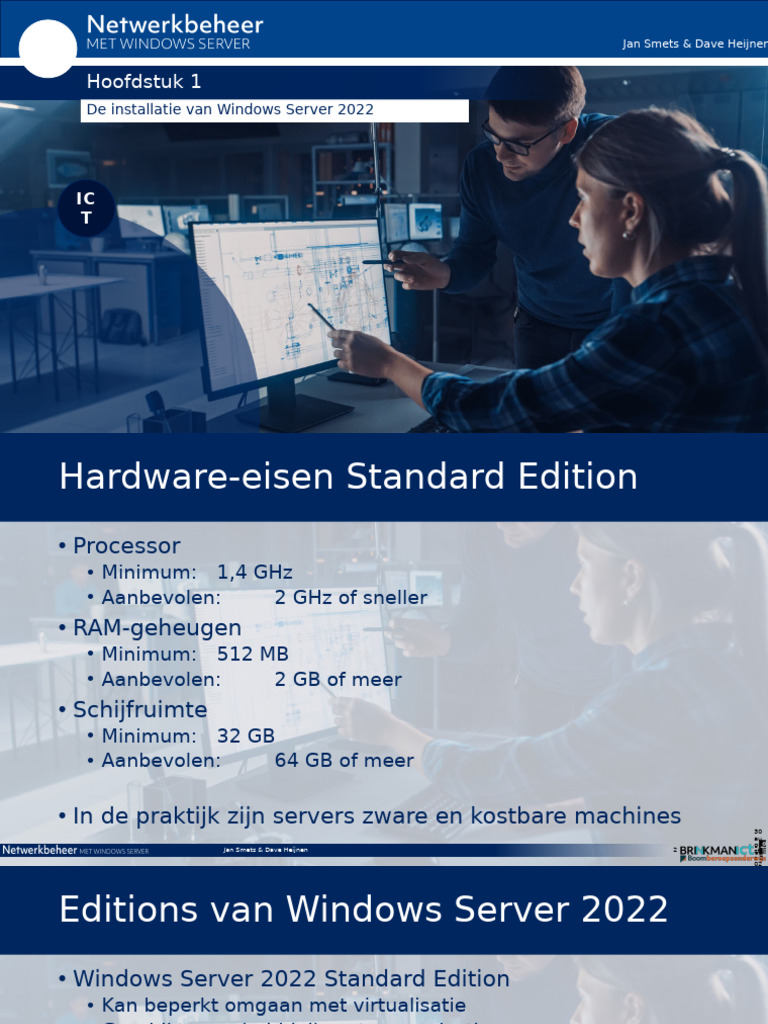 Hoofdstuk 1: de Installatie Van Windows Server 2022 | PDF