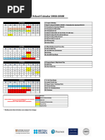 Academic Calendar 2025-2026 Overview | PDF | Academia | Schools