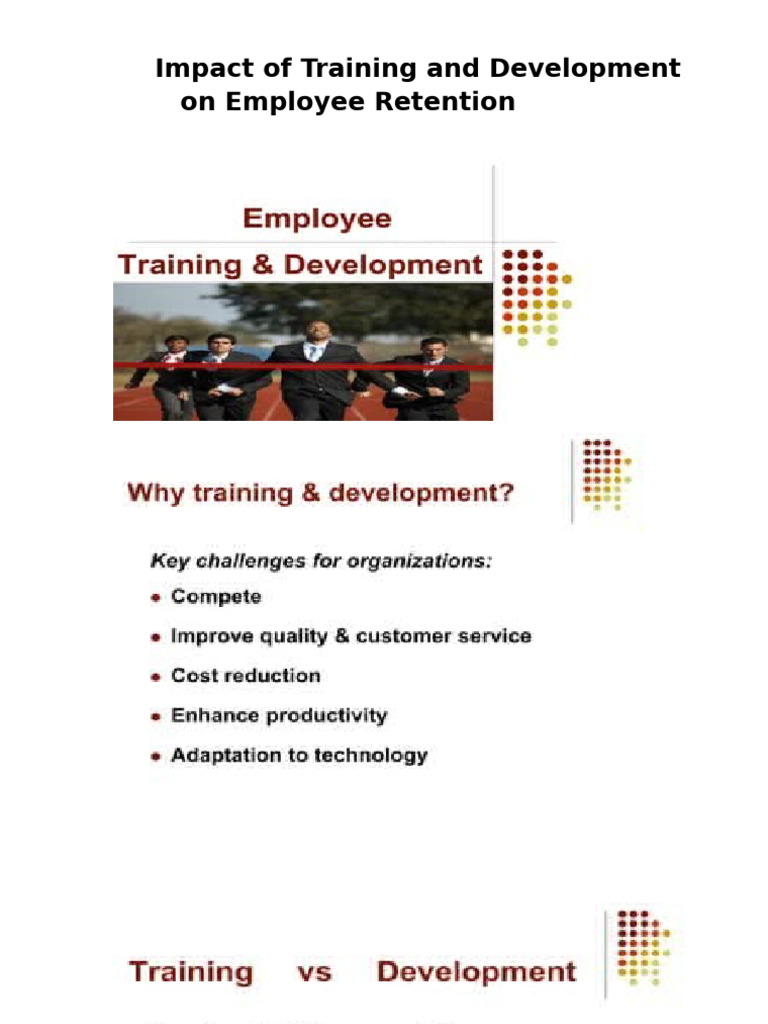 Impact of Training and Development On Employee Retention | PDF